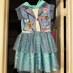Girls' LOL Surprise Dress with Tulle Skirt